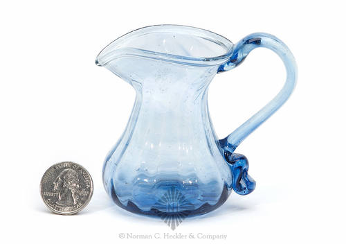 Pattern Molded Creamer, Similar in form and construction to PG plate 162, right