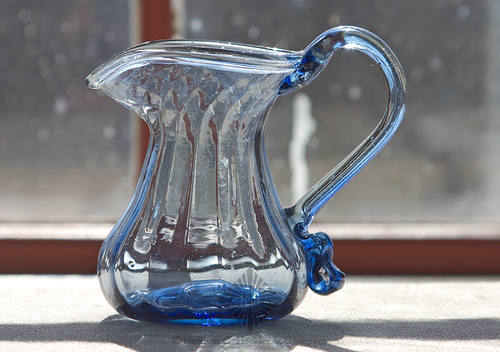 Pattern Molded Creamer, Similar in form and construction to PG plate 162, right