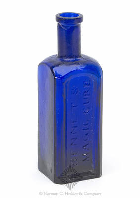 "Bennet's / Magic Cure" Medicine Bottle, AAM pg. 51