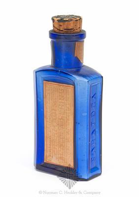 "Geo. H. Fish & Son / Pharmacist / Saratoga Springs / New York / Aperient / Saratoga" Medicine Bottle, AAM pg. 167