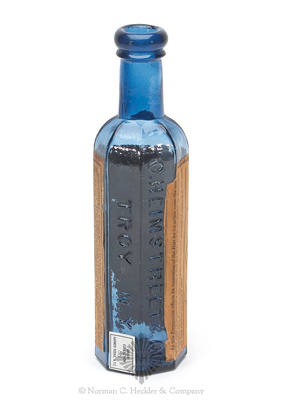 "C. Heimstreet & Co, / Troy N.Y." Medicine Bottle, AAM pg. 229