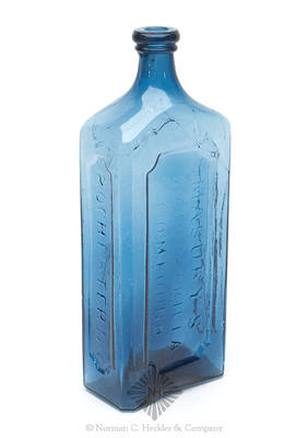 "Masury's / Sarsaparilla / Compound / J & T. Hawks / Rochester. N.Y." Medicine Bottle, Similar to PME pg. 241