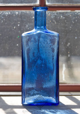 "J.R.N & Co / Boston / Mass" Medicine Bottle