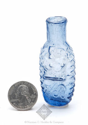"VR" Scent Bottle, Similar in form and construction to McK plate 241, #7
