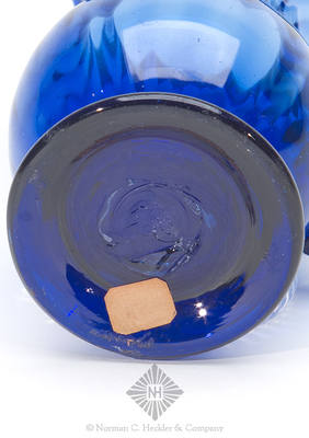Pattern Molded Creamer, Similar in form and construction to McK plate 52, #4