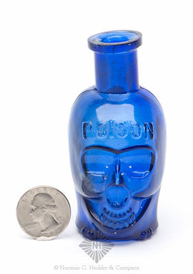 "Poison / Pat Appl'd For" Figural Poison Bottle, K #KU-10