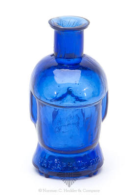 "Poison / Pat. Appl'd. For" Figural Poison Bottle, K #KU-10