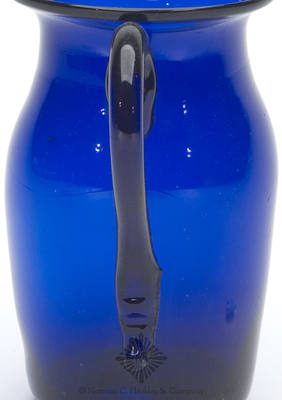 Freeblown Creamer, Similar in form and construction to McK plate 67, #1