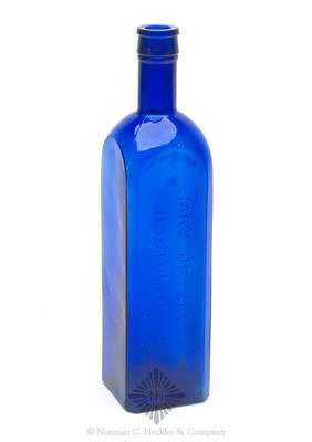 "Mrs. Dr. Secor / Boston Mass" Medicine Bottle, AAM pg. 465