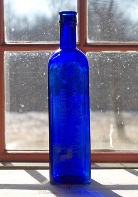 "Mrs. Dr. Secor / Boston Mass" Medicine Bottle, AAM pg. 465
