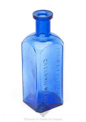"Pond's Extract / Catarrh Remedy" Medicine Bottle, AAM pg. 416