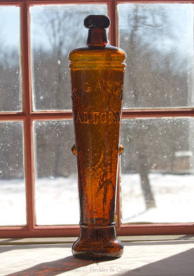 "J T Gayen / Altona" Figural Whiskey Bottle, H color plate XIV, #2521