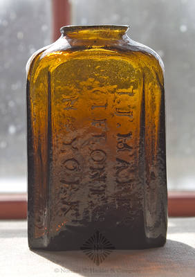 "J.J. Mapes / No. 61 Front. St / N - York" Snuff Bottle, MW plate 275, #14