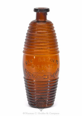 "Old Sachem / Bitters / And / Wigwam Tonic" Figural Bitters Bottle, R/H #O-46