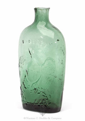 Eagle - "Willington / Glass, Co" Historical Flask, GII-62