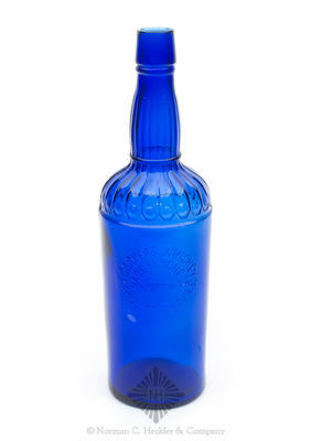 "Casper's Whiskey / Made By Honest / North / Carolina People" Fancy Whiskey Bottle, H #86