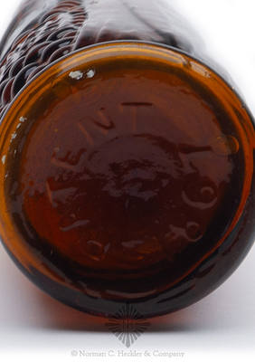 "National / Bitters" Figural Bottle, R/H #N-8