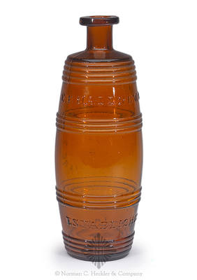 "Hall's / Bitters" Figural Bottle, R/H #H-10
