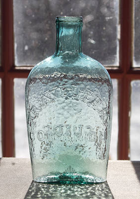 "Traveler's / Companion" - "Railroad / Guide" Flask, GXIV-9