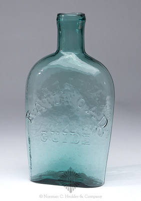 "Traveler's / Companion" - "Railroad / Guide" Flask, GXIV-9