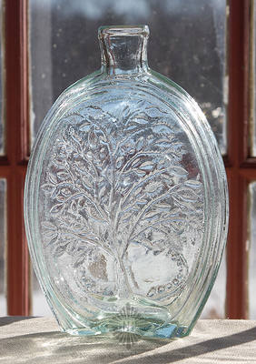 Eagle - Tree Historical Flask, GII-41
