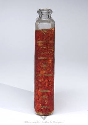 "L'Amour Et Psyche' " Figural Liquor Flask