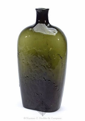 Eagle - "Willington / Glass, Co" Historical Flask, GII-61
