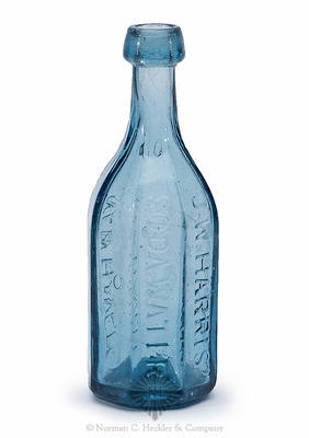 "J.W. Harris' / Soda Water / New Haven / Conn." Soda Water Bottle, WB pg. 9