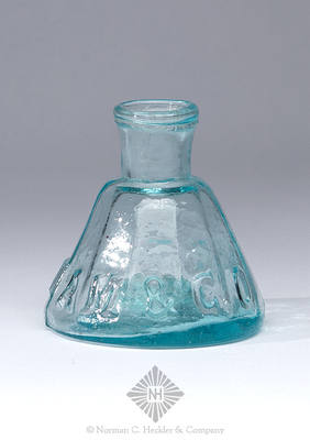 "J.S. Dunham & Co" Ink Bottle, Similar to C #116