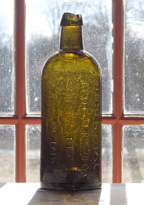 "Hohenthal / Brothers & Co / Indelible / Writing Ink / N.Y." Master Ink Bottle, Similar to C #766