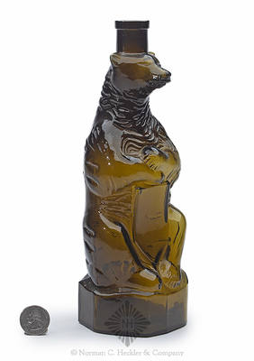 Figural Spirits Bottle