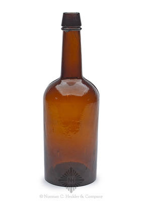 "Weeks & Gilson. So. Stoddard N.H." Base Embossed Whiskey Bottle, KW plate 132, top right