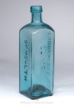 "Follansbee's / Elixer / Of Health" Medicine Bottle, AAM pg. 172