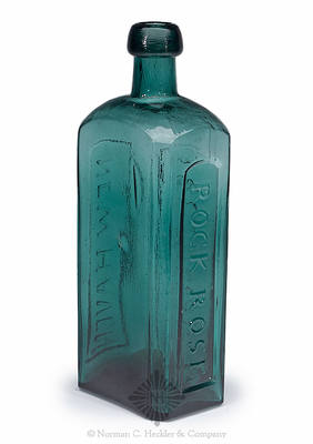 "A.B.L Meyers. A.M / Rock Rose / New-Haven" Medicine Bottle, AAM pg. 376