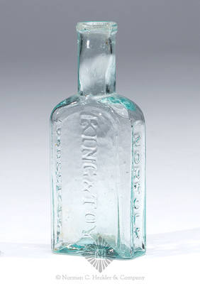 "King & Toy / Druggists / Norfolk." Medicine Bottle