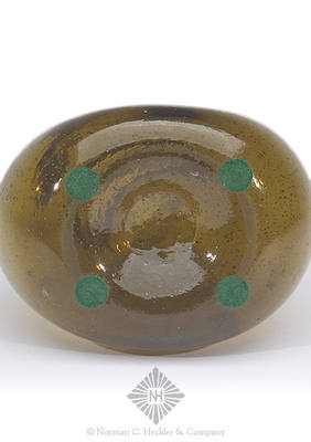 Freeblown Chestnut Bottle, Similar in form and construction to MW plate 46, #4