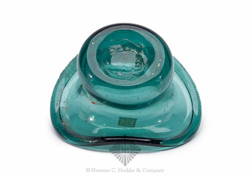 Freeblown Hat Whimsey, Similar in form to GW plate 15, top left
