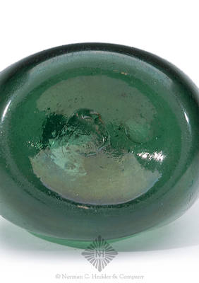 Freeblown Chestnut Bottle, Similar in form and construction to KW fig. 47, #2
