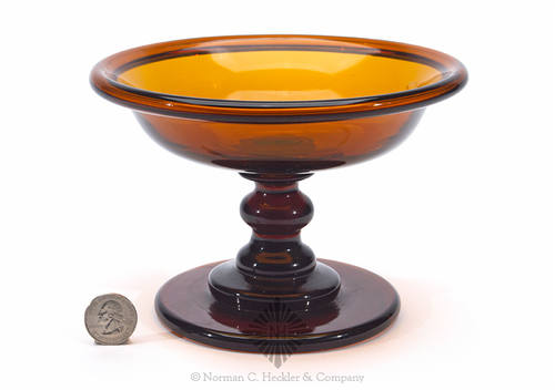 Freeblown Compote, Similar construction techniques are noted in P fig. 49 and fig. 207