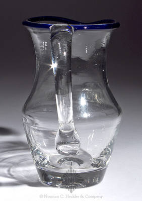 Freeblown Creamer, Similar in form and construction to P fig. 182, left