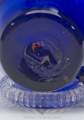 Freeblown Creamer, Similar in form and construction to PG plate 40, #2