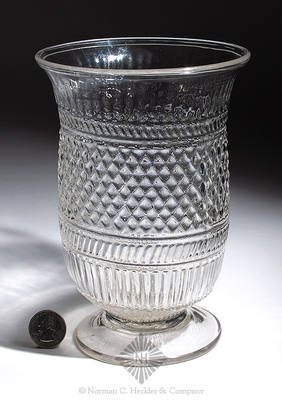 Blown Three Mold Celery Vase, GII-22