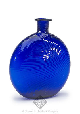 Pattern Molded Pocket Flask, Similar in form to AG plate 113, #3