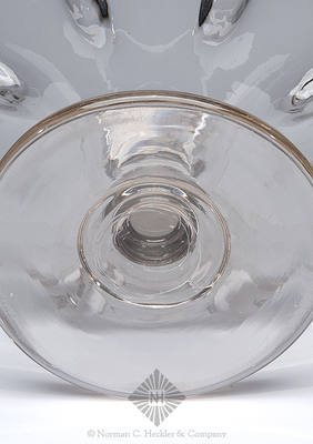 Pattern Molded Compote, Similar in form and construction to PG plate 170