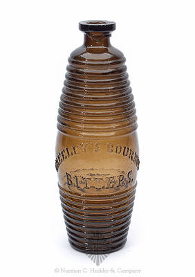 "Greeley's Bourbon / Bitters." Figural Bottle, R/H #G-101