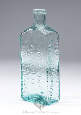 "Compound / Balsam Of / Hoarhound / Colds Coughs / And / Consumption / John. M. Winslow / Rochester. N.Y" Medicine Bottle, AAM pg. 112