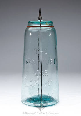"The / Van Vliet / Jar / Of 1881" Fruit Jar, L #2878