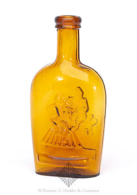 Sailor - Banjo Player Pictorial Flask, GXIII-8