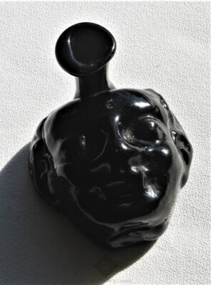 Figural Inkwell