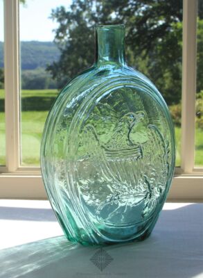 Furled Flag Historical Flask